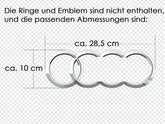 Schwarz Frontgrill Kühlergrill für Audi Q5 FY S Line SQ5 2017-2020 mit PDC